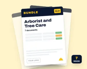 Arborist and Tree Care SWMS Bundle template cover