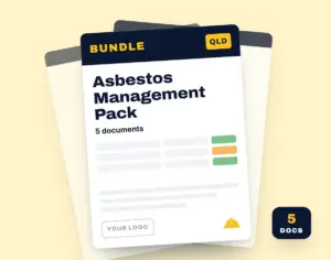 Asbestos Management Pack template cover