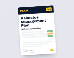 Asbestos Management Plan Template template cover