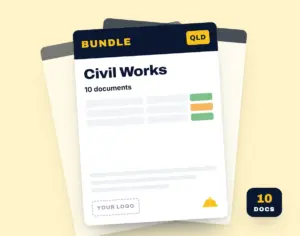 Civil Works SWMS Bundle template cover