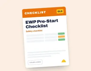 EWP Pre-Start Checklist template cover
