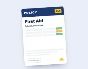 First Aid Policy Template template cover