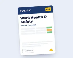 Free Work Health & Safety Policy Template template cover