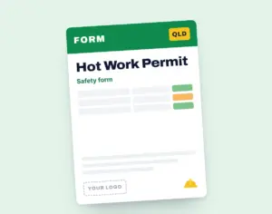 Hot Work Permit Template template cover