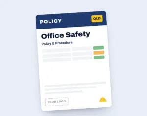Office Safety Policy & Procedure Template template cover