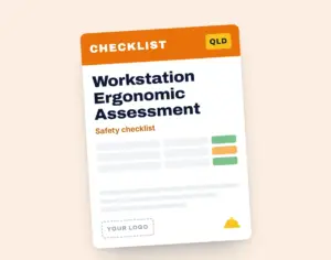 Office Workstation Ergonomic Assessment Checklist template cover