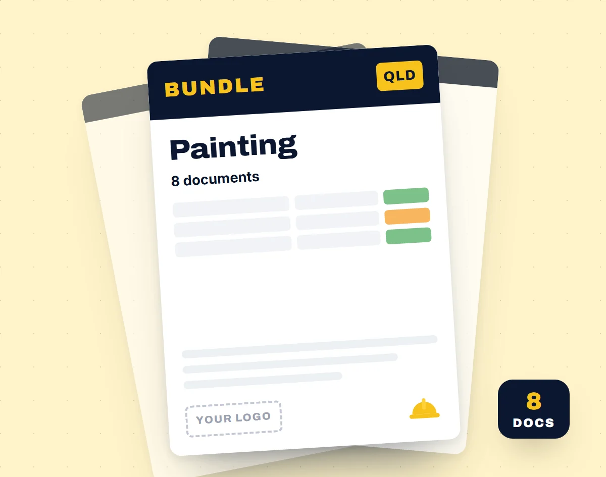 Painting SWMS Bundle template cover