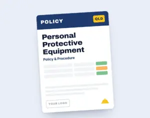 Personal Protective Equipment Policy Template template cover