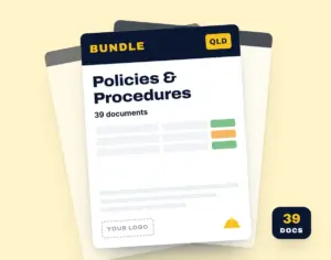 Policies & Procedures Bundle template cover