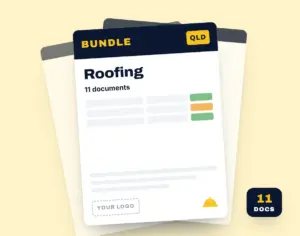 Roofing SWMS Bundle template cover