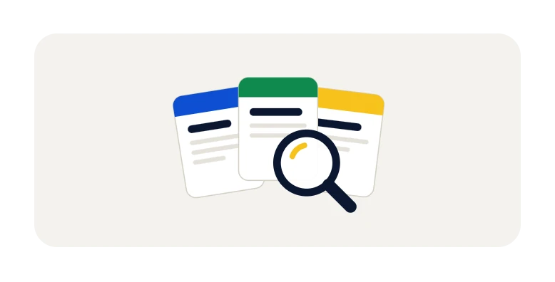 Illustration: find your template