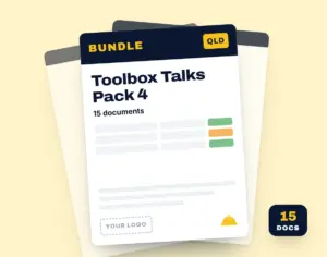 Toolbox Talks Pack 4 template cover