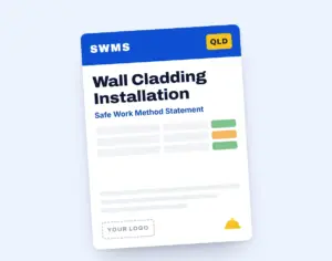 Wall Cladding Installation SWMS template cover