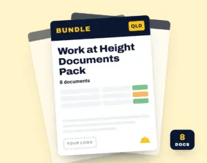Work at Height Documents Pack template cover