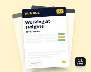 Working at Heights SWMS Bundle template cover