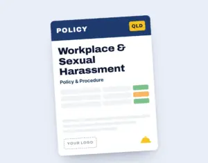 Workplace & Sexual Harassment Policy & Procedure Template template cover